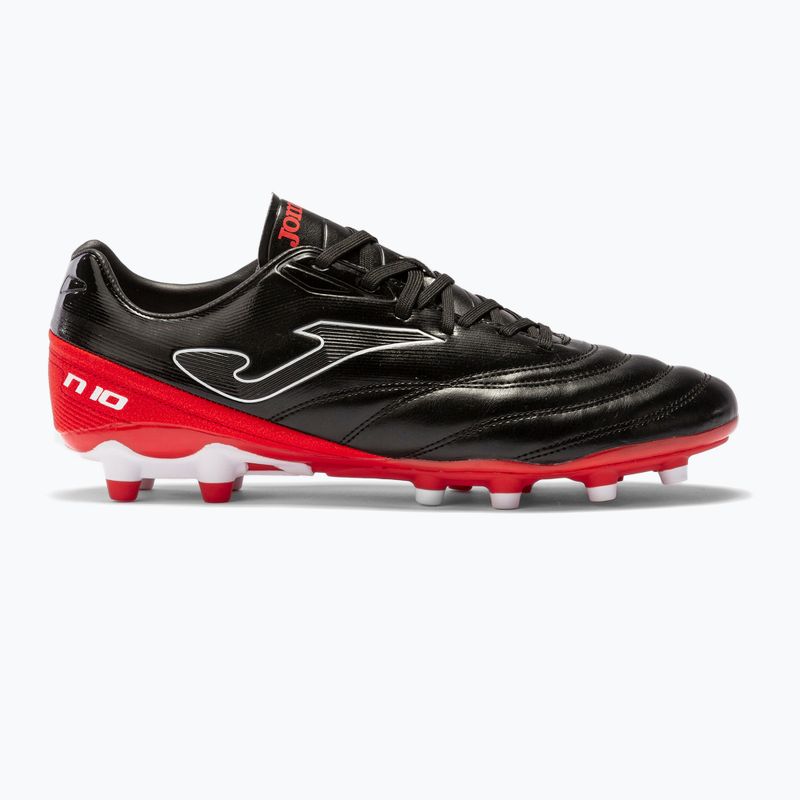 Men's Joma Numero-10 FG football boots black/red 12