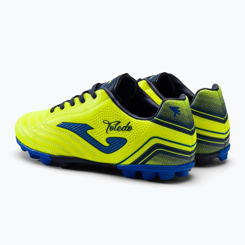 Children's football boots Joma Toledo HG lemon fluor 5