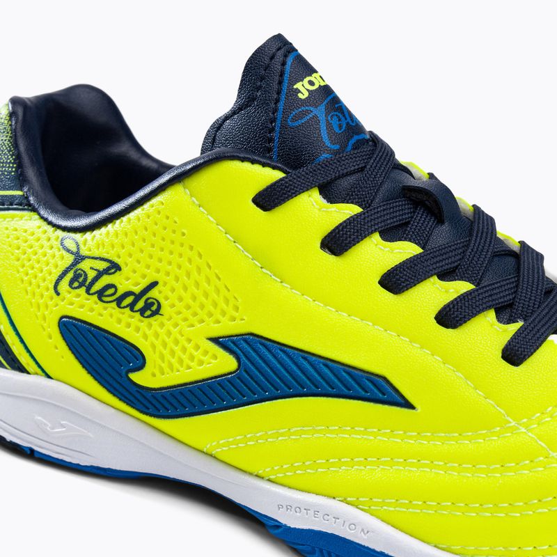 Joma Toledo IN children's football boots lemon fluor 9
