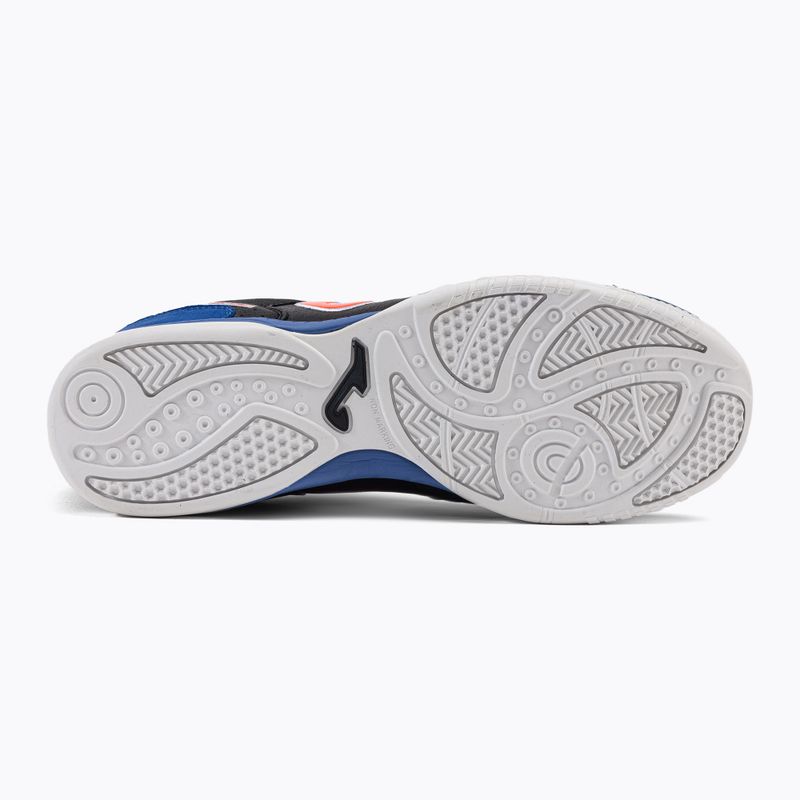 Men's football boots Joma Top Flex IN black/royal 4