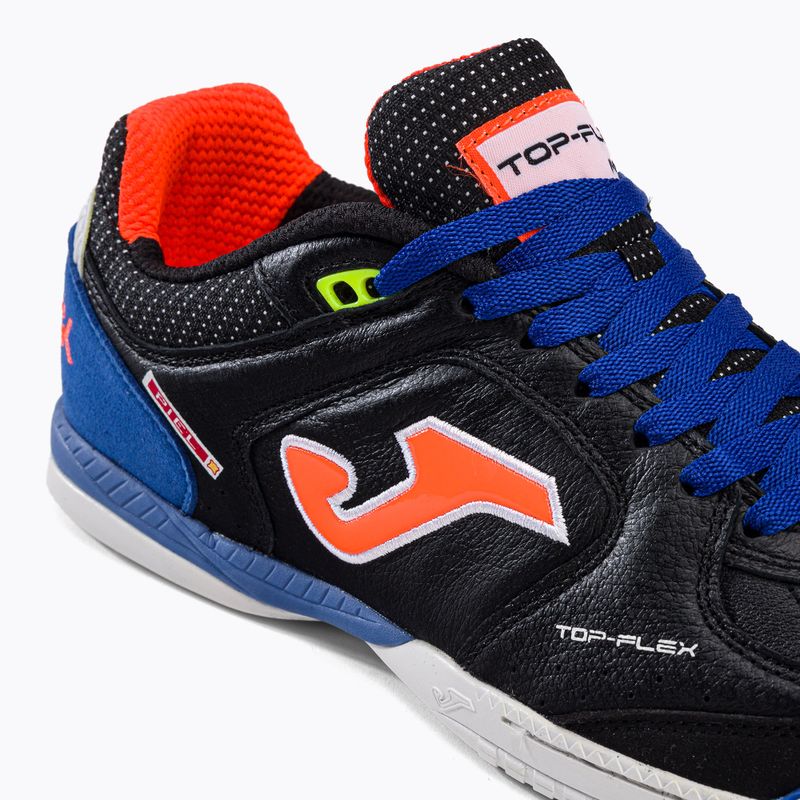 Men's football boots Joma Top Flex IN black/royal 8