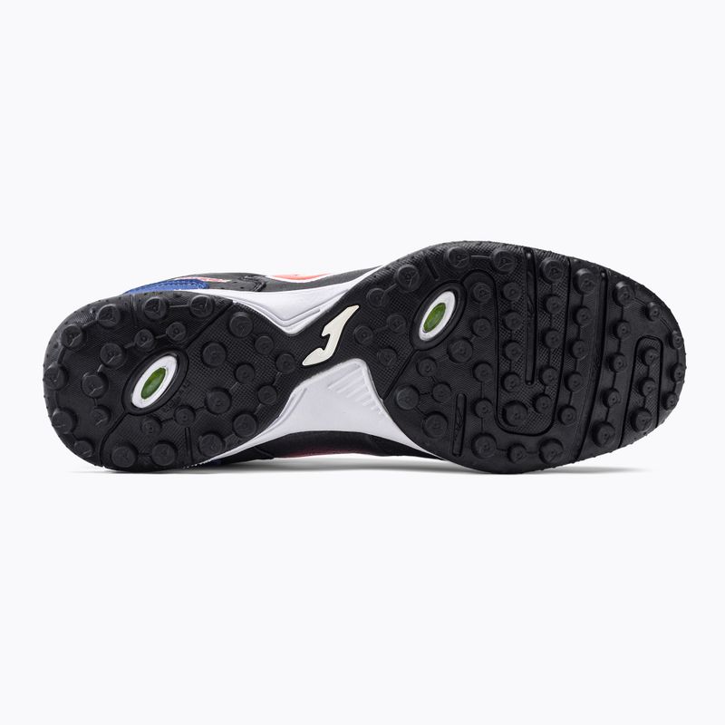 Men's Joma Top Flex TF football boots black/royal 4