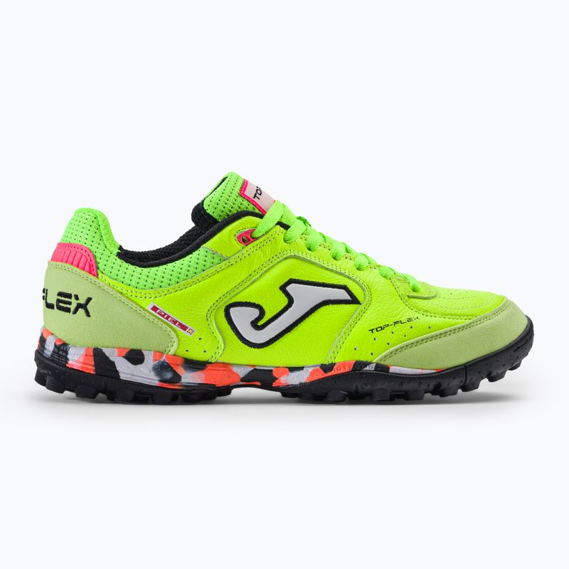 Men's football boots Joma Top Flex TF green fluor 2
