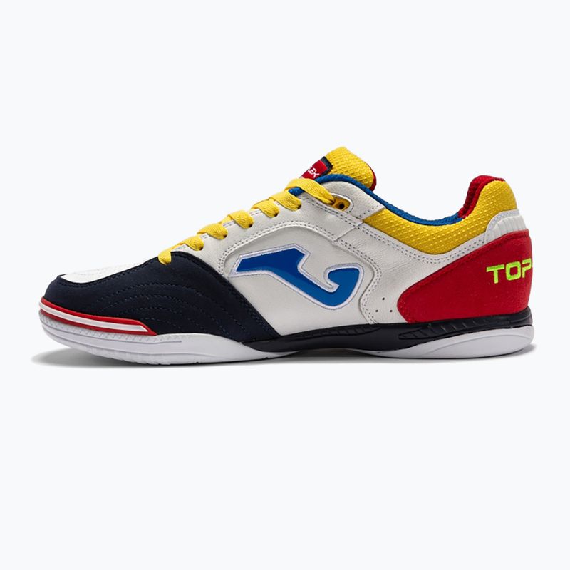 Men's football boots Joma Top Flex IN white/red 13