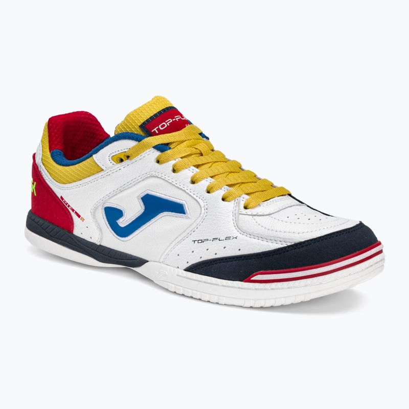 Men's football boots Joma Top Flex IN white/red