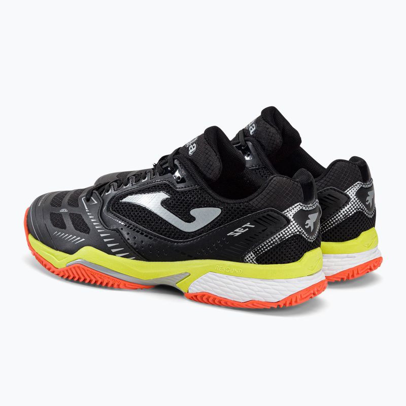 Joma T.Set men's tennis shoes black TSETW2201P 3