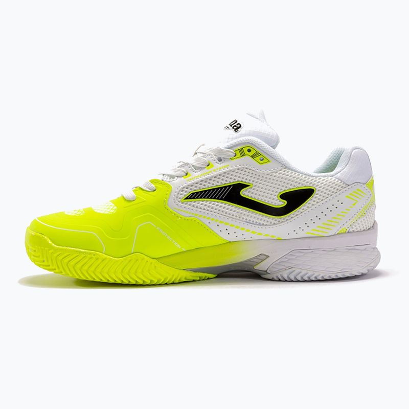Joma T.Set men's tennis shoes white and yellow TSETW2209P 12