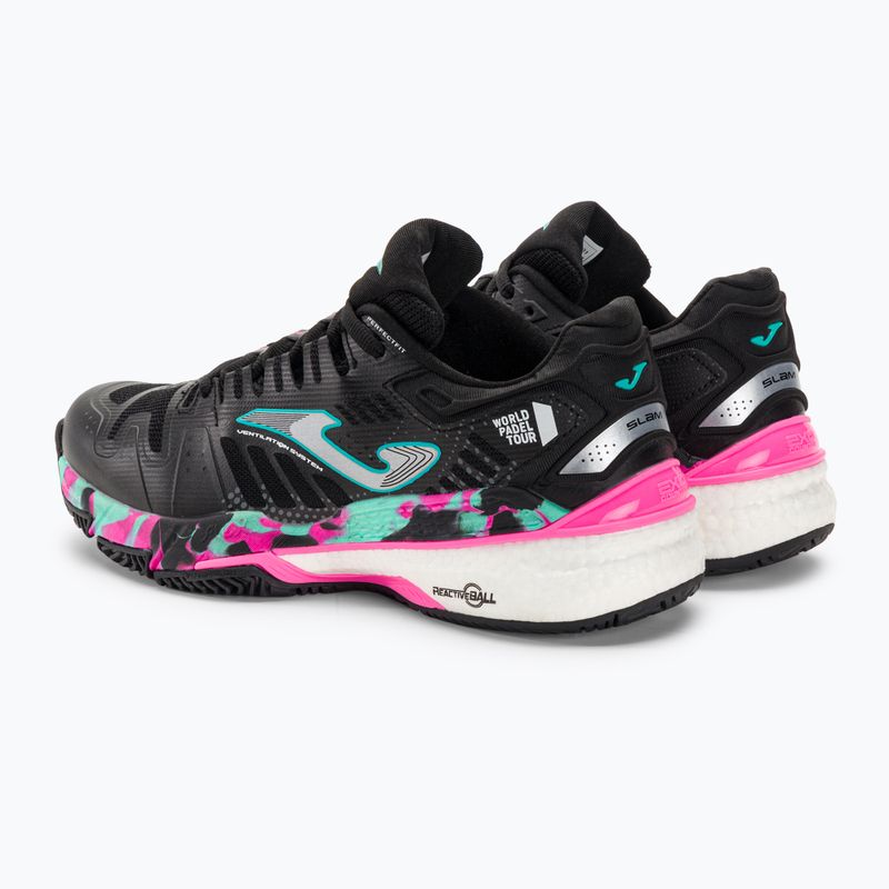 Joma Slam Lady P black/fuchsia women's shoes 3