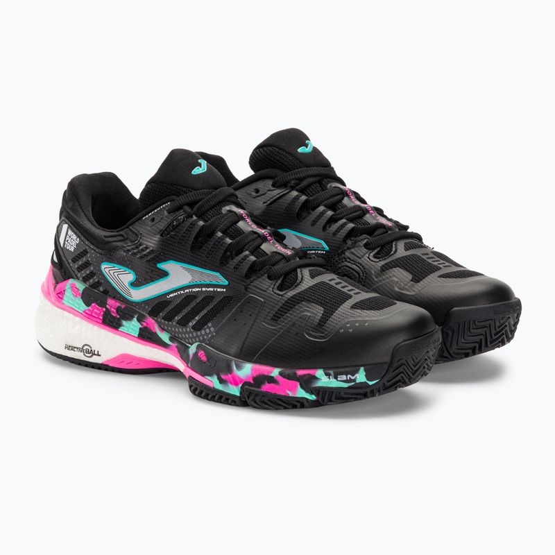 Joma Slam Lady P black/fuchsia women's shoes 4