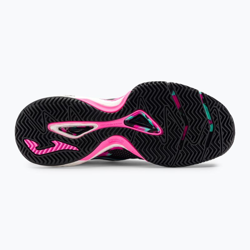 Joma Slam Lady P black/fuchsia women's shoes 5