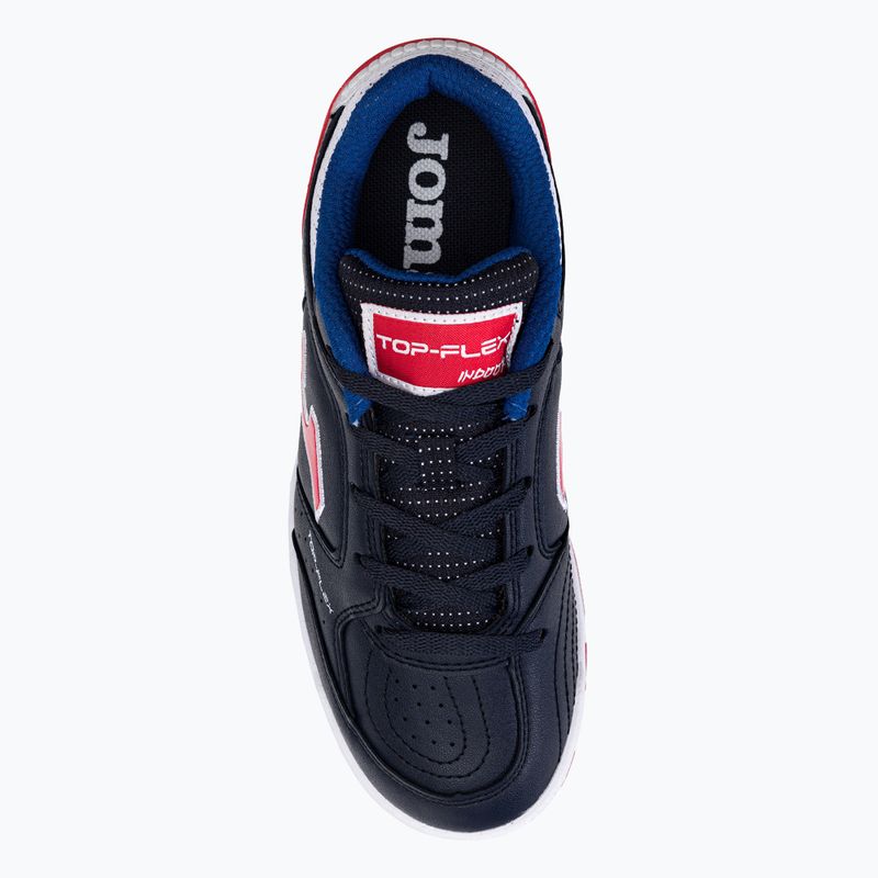 Children's football boots Joma Top Flex IN navy/red 6