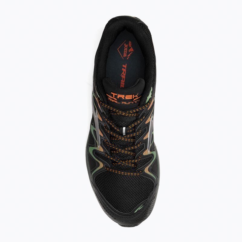 Joma Tk.Trek men's running shoes black and orange TKTREW2231H 6