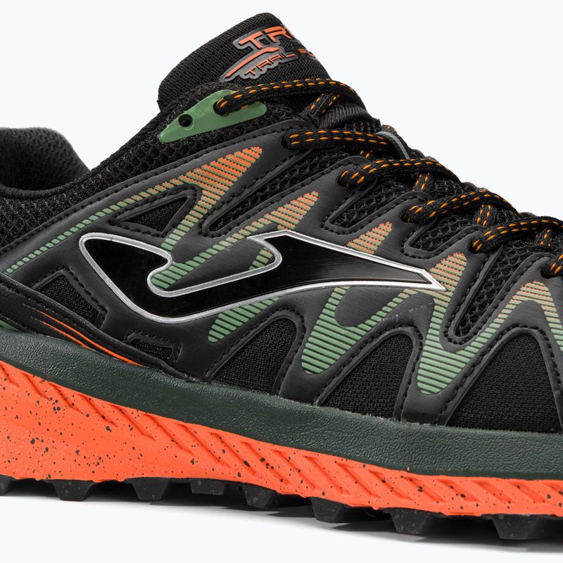 Joma Tk.Trek men's running shoes black and orange TKTREW2231H 10