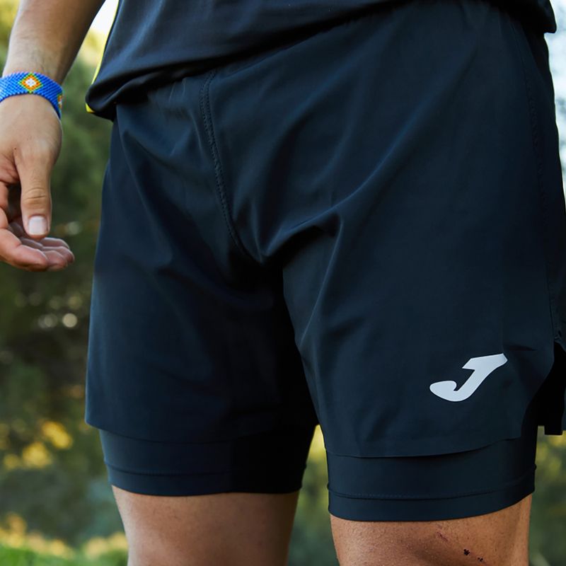 Men's Joma Explorer running shorts black 4