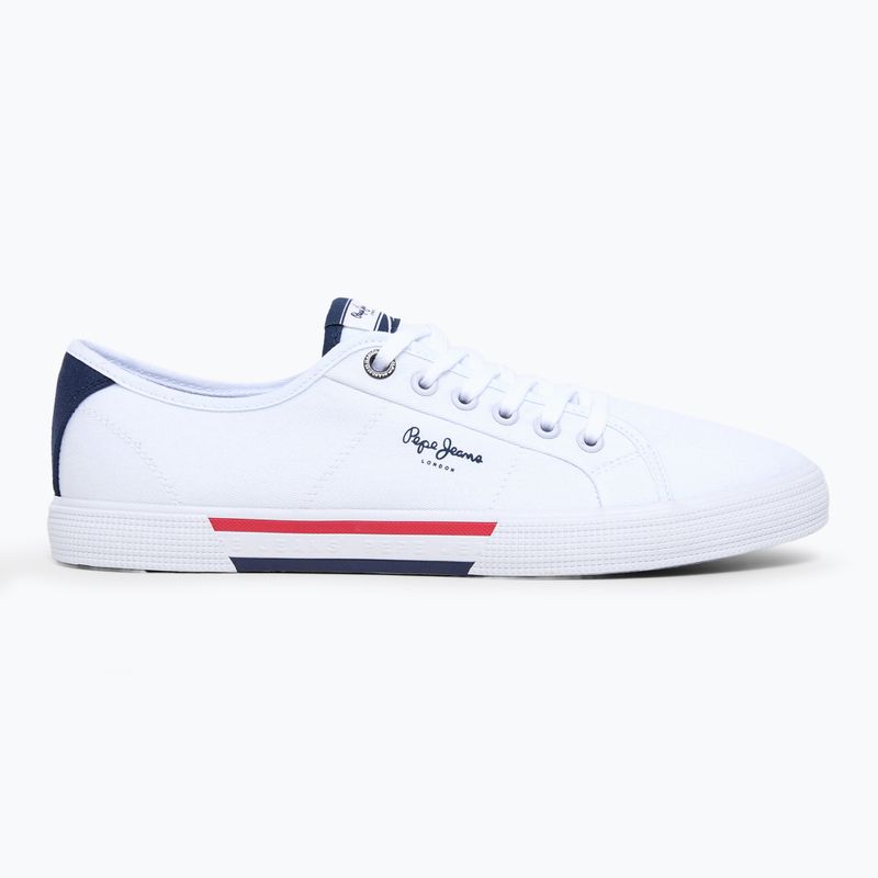 Men's shoes Pepe Jeans Bradyen Basic white 8