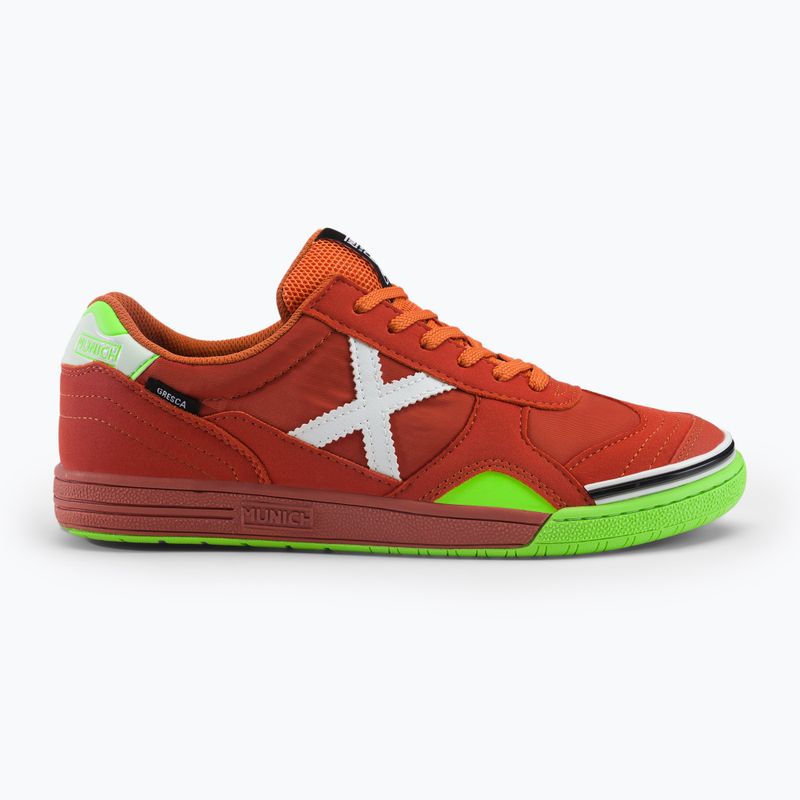 MUNICH Gresca men's football boots orange 2