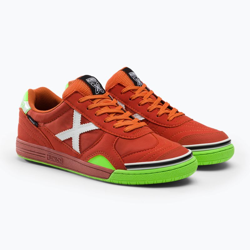 MUNICH Gresca men's football boots orange 5