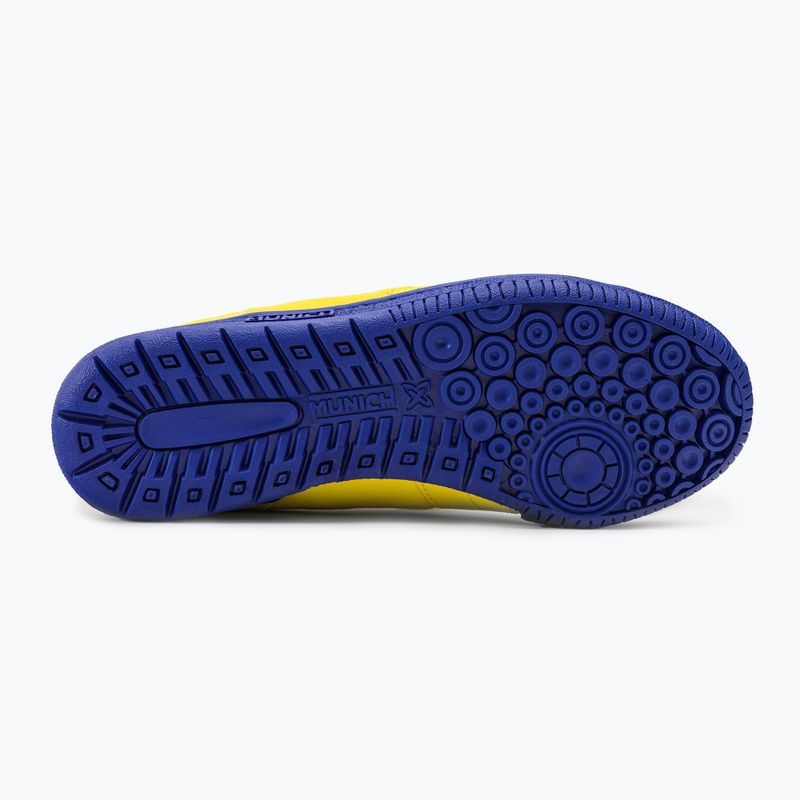 Children's football boots MUNICH G-3 Kid Profit yellow 5