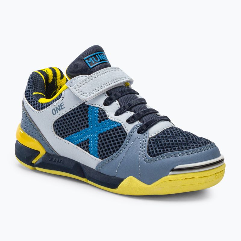 Children's football boots MUNICH One Kid Vco grey