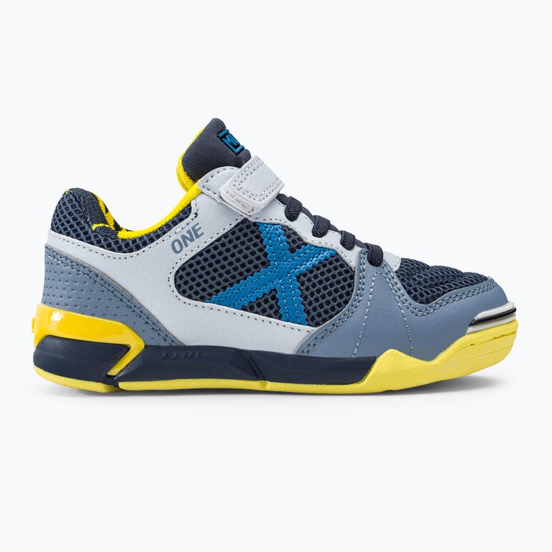 Children's football boots MUNICH One Kid Vco grey 2