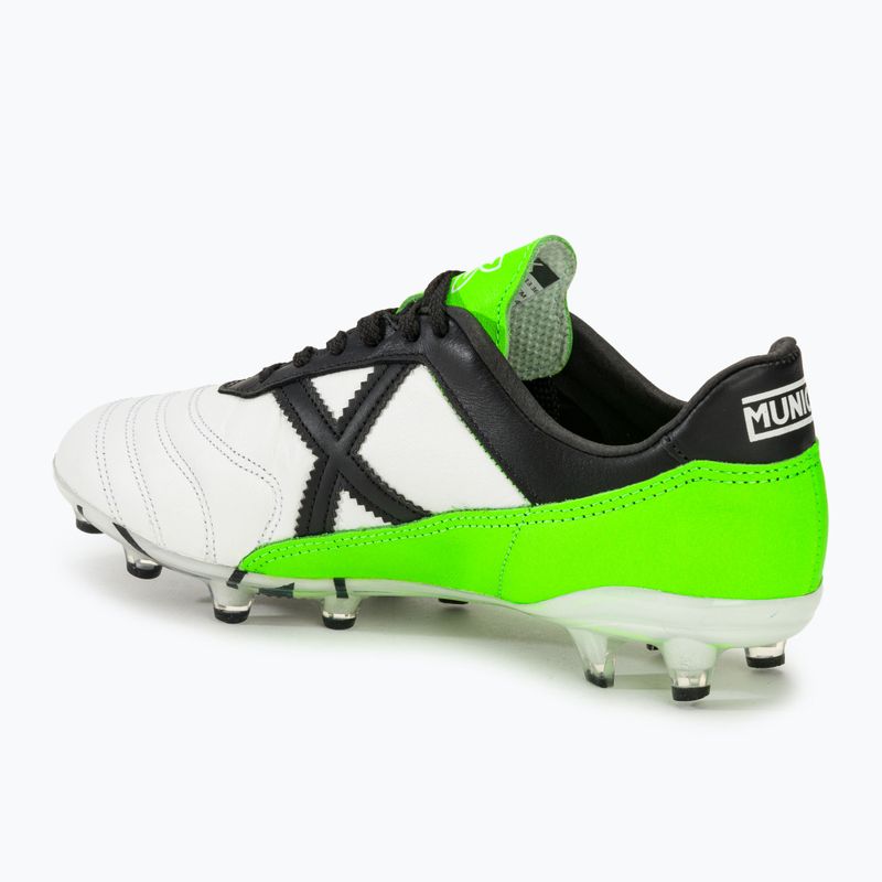 MUNICH Mundial 2.0 FG blanco/verde football boots 3