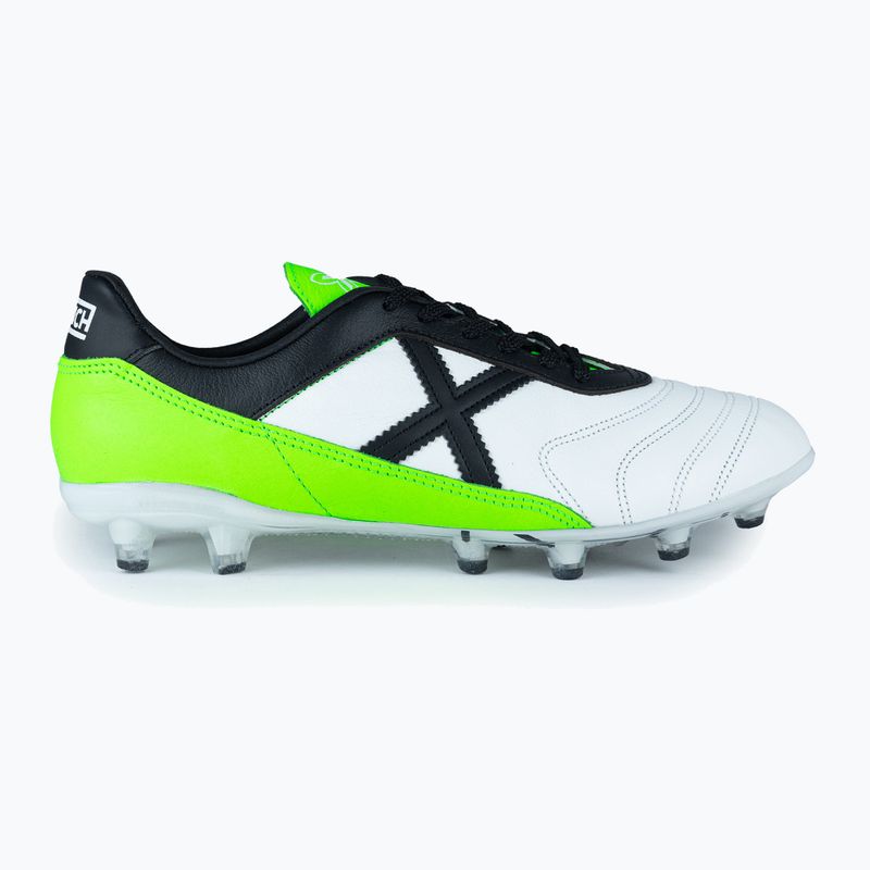 MUNICH Mundial 2.0 FG blanco/verde football boots 8