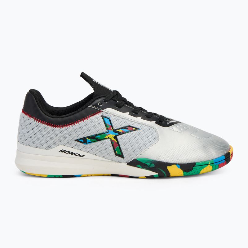 Football boots MUNICH Rondo Olympix IF plateado 2