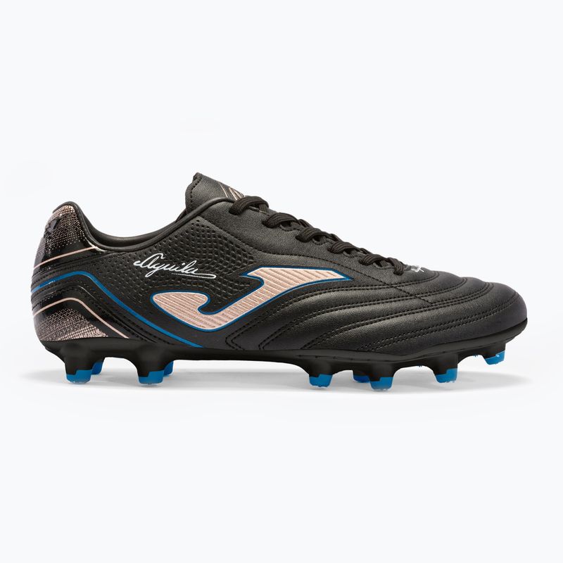 Men's Joma Aguila FG football boots black/gold 8