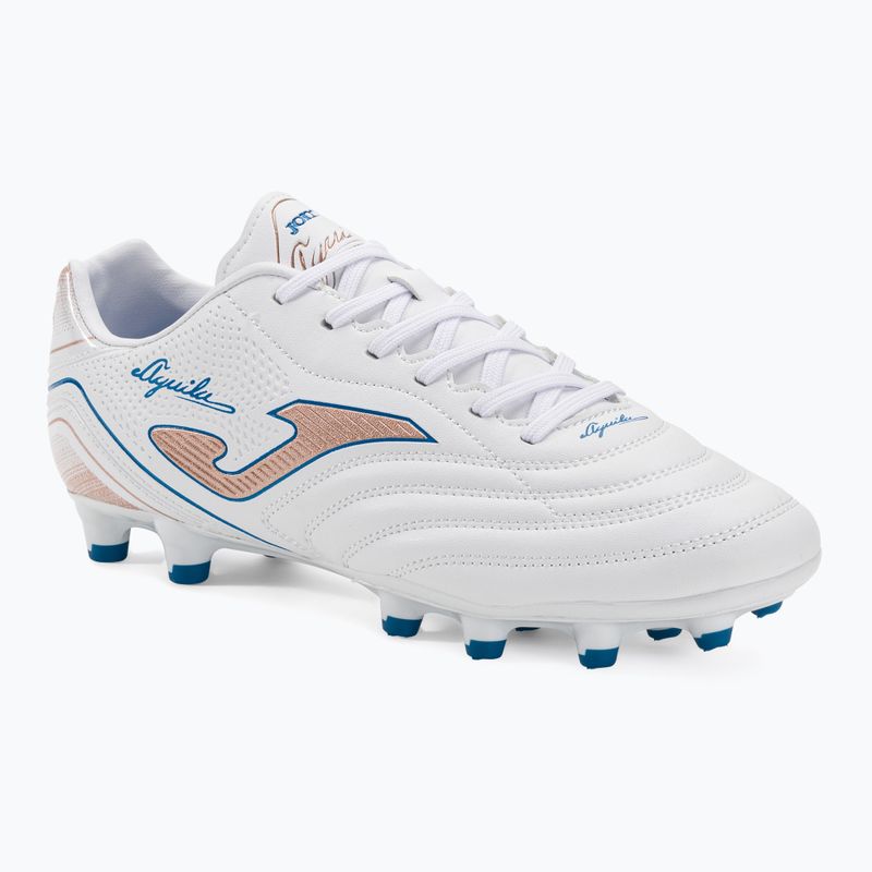 Men's Joma Aguila FG white/gold football boots