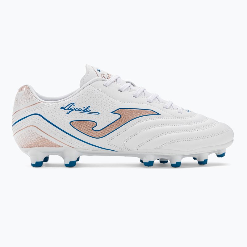 Men's Joma Aguila FG white/gold football boots 2