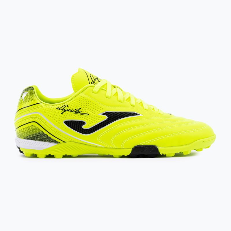 Joma Aguila TF amarillo fluor football boots 2