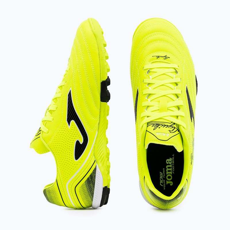 Joma Aguila TF amarillo fluor football boots 4
