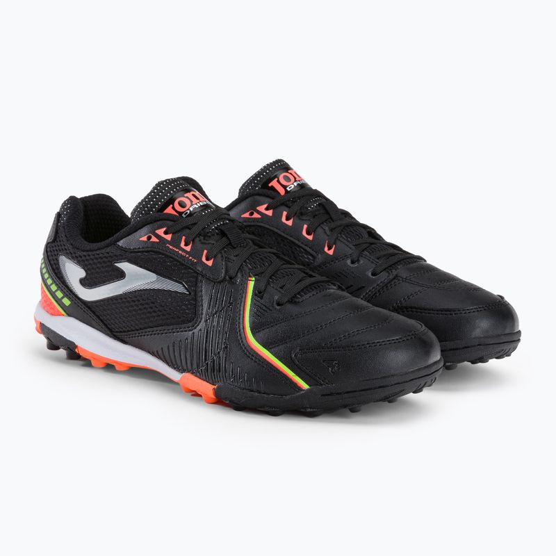 Men's Joma Dribling TF football boots black/red 4