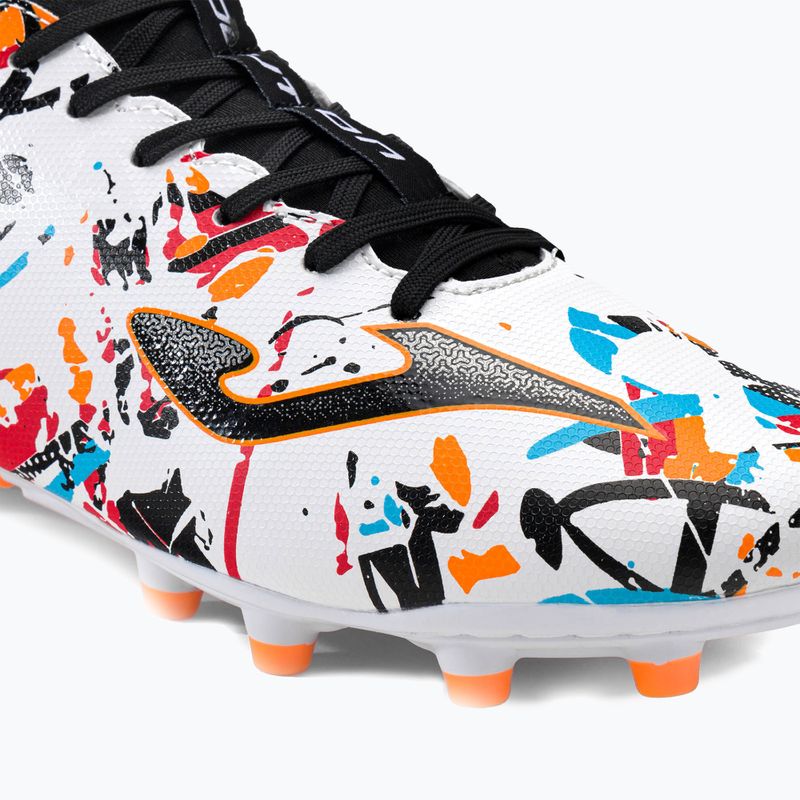 Joma Evolution FG men's football boots white/black/orange 7