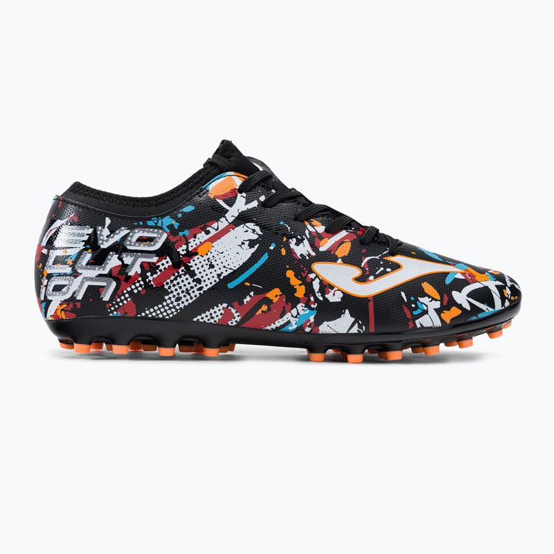 Joma Evolution AG men's football boots black/white/red 2