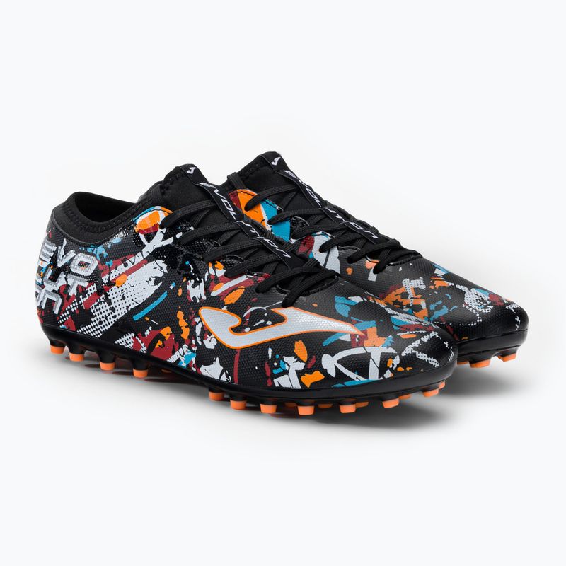 Joma Evolution AG men's football boots black/white/red 4