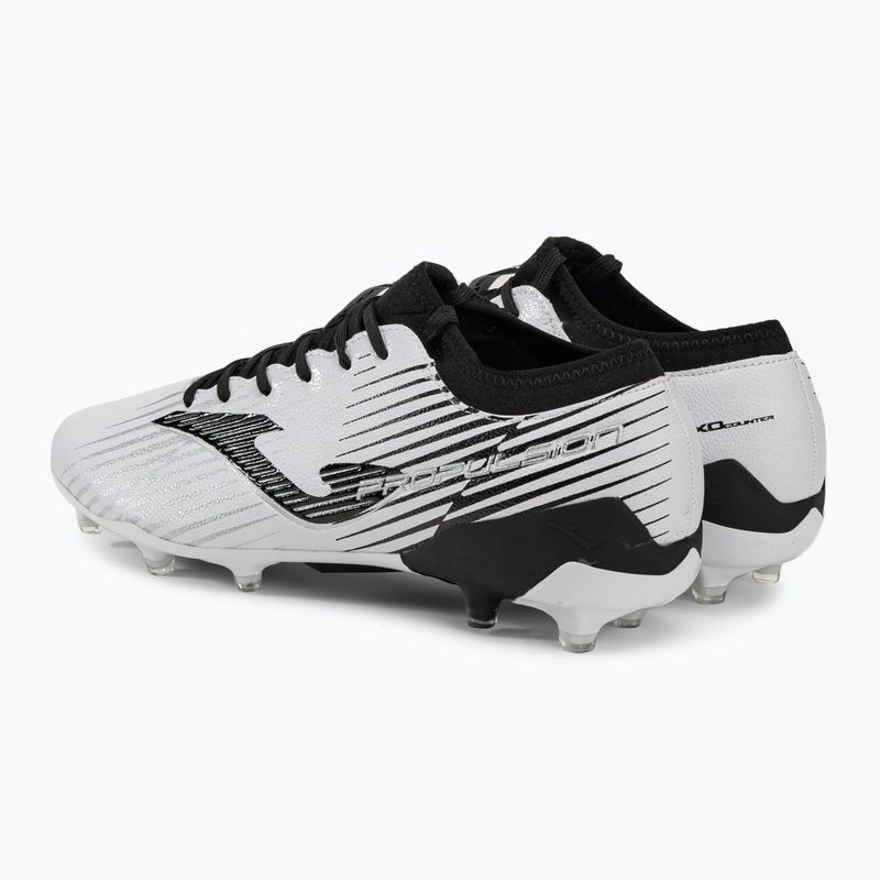 Joma Propulsion Cup FG men's football boots white/black 3