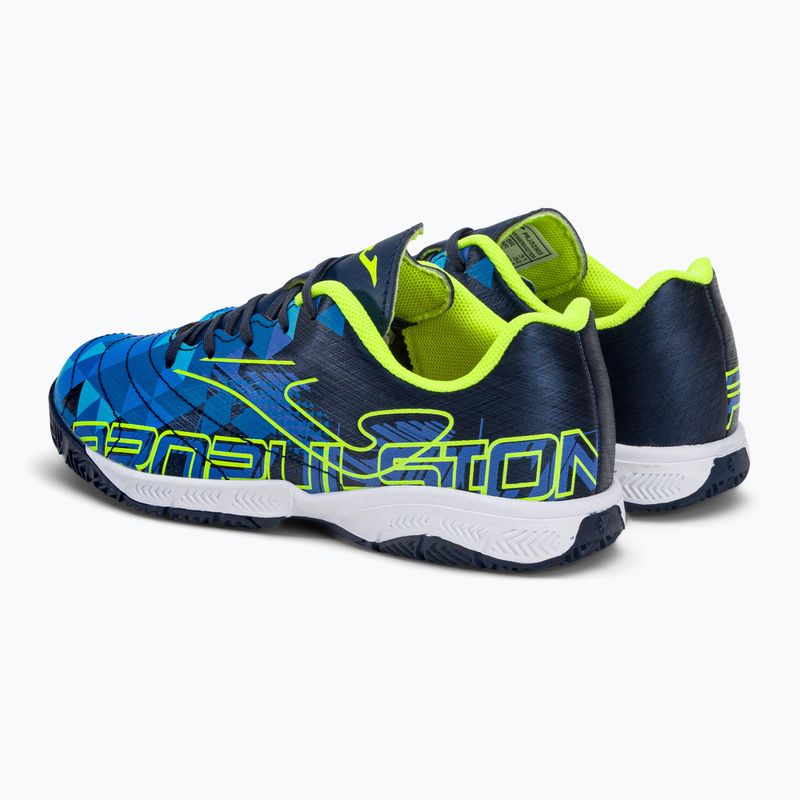 Joma Propulsion IN navy/yellow children's football boots 3