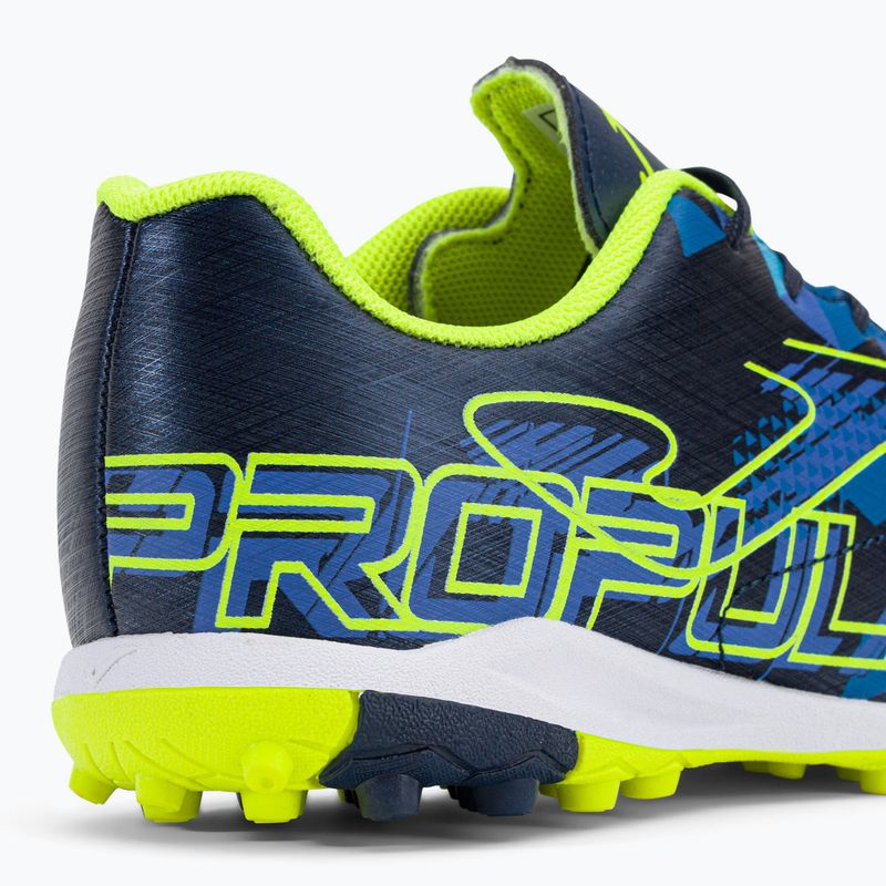 Joma Propulsion TF children's football boots navy/yellow 8