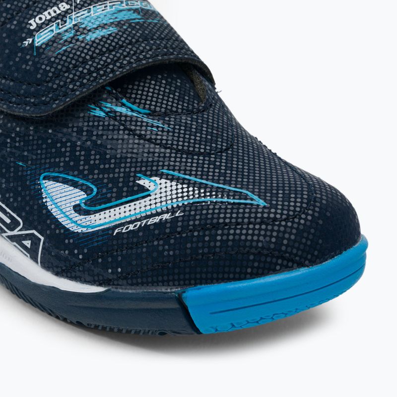 Children's football boots Joma Super Copa IN navy 8