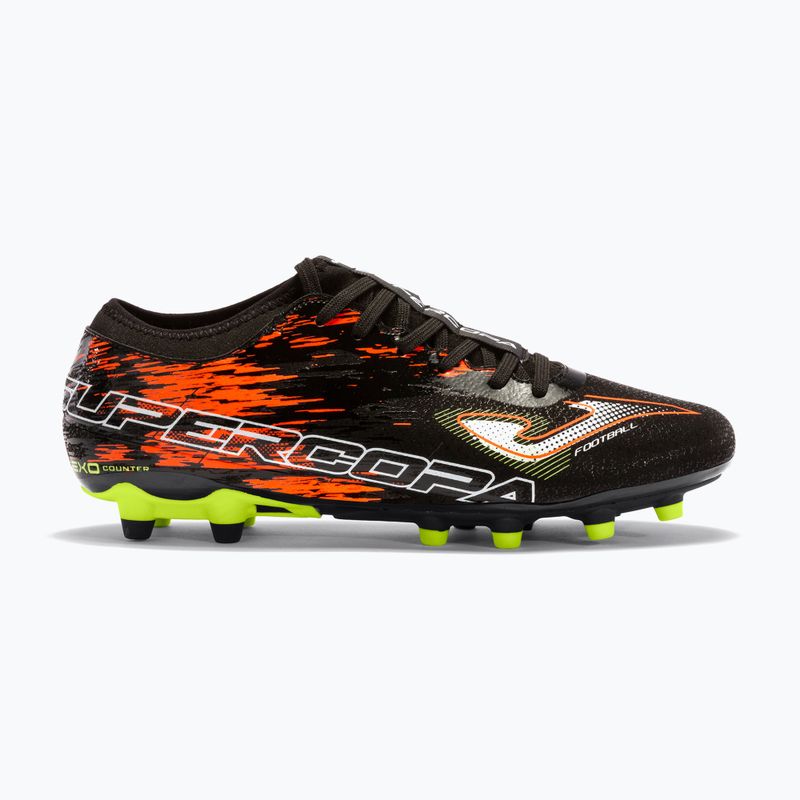 Joma Super Copa FG black/coral men's football boots 10