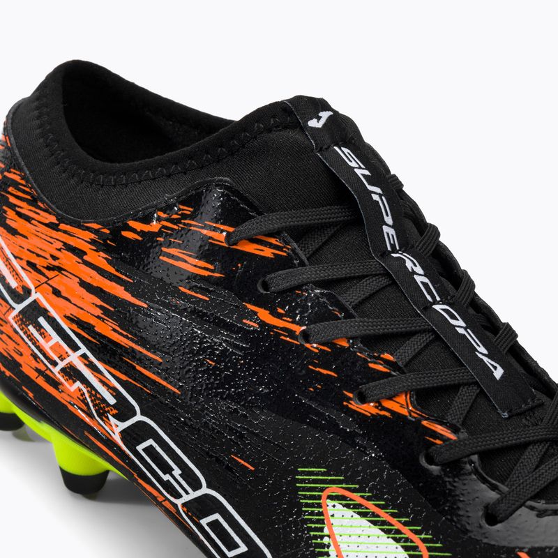 Joma Super Copa FG black/coral men's football boots 9