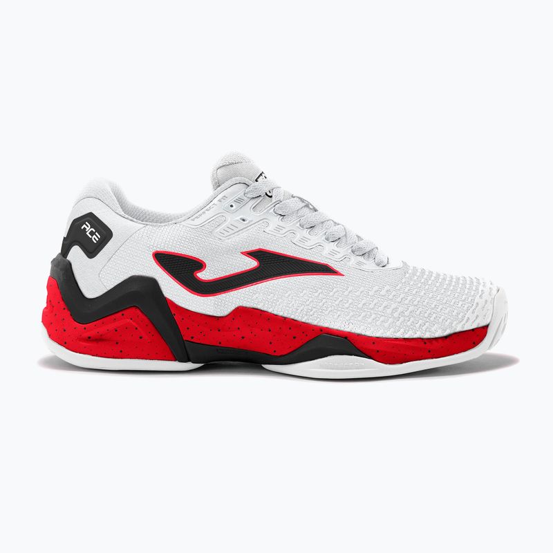 Joma T.Ace 2302 men's tennis shoes white and red TACES2302P 10