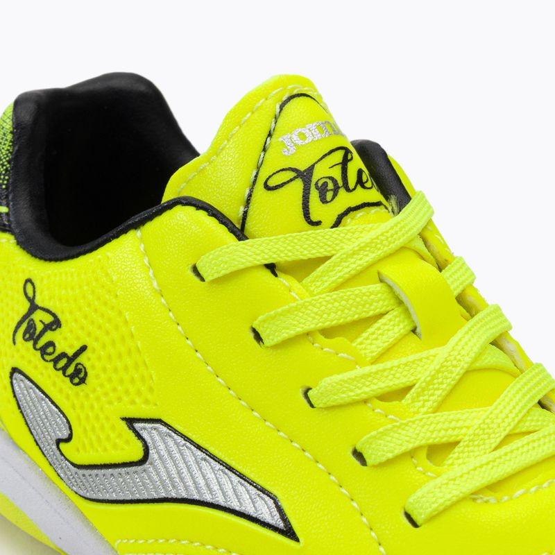 Joma Toledo TF children's football boots lemon fluor/black 9