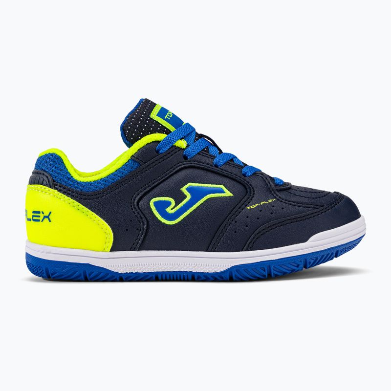 Children's football boots Joma Top Flex IN navy/yellow 2