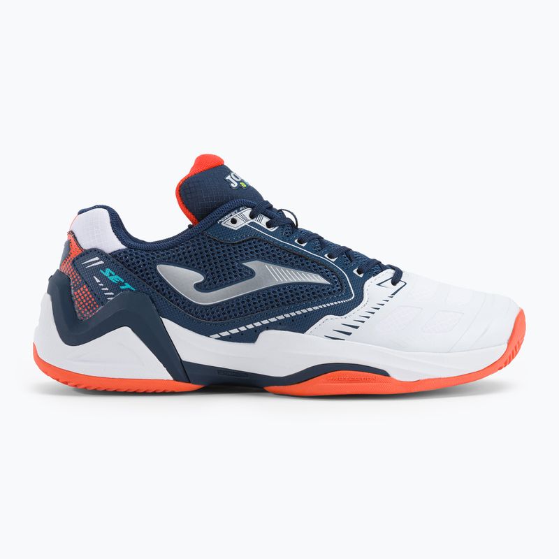 Joma T.Set CLAY men's tennis shoes navy blue and white TSETS2332P 2