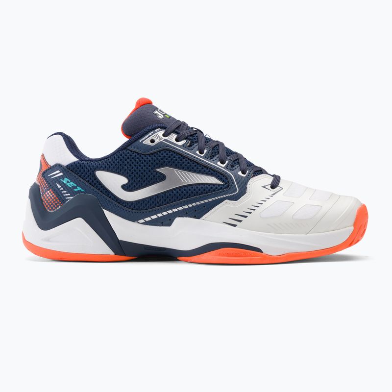 Joma T.Set men's tennis shoes navy blue and white TSETS2332T 2
