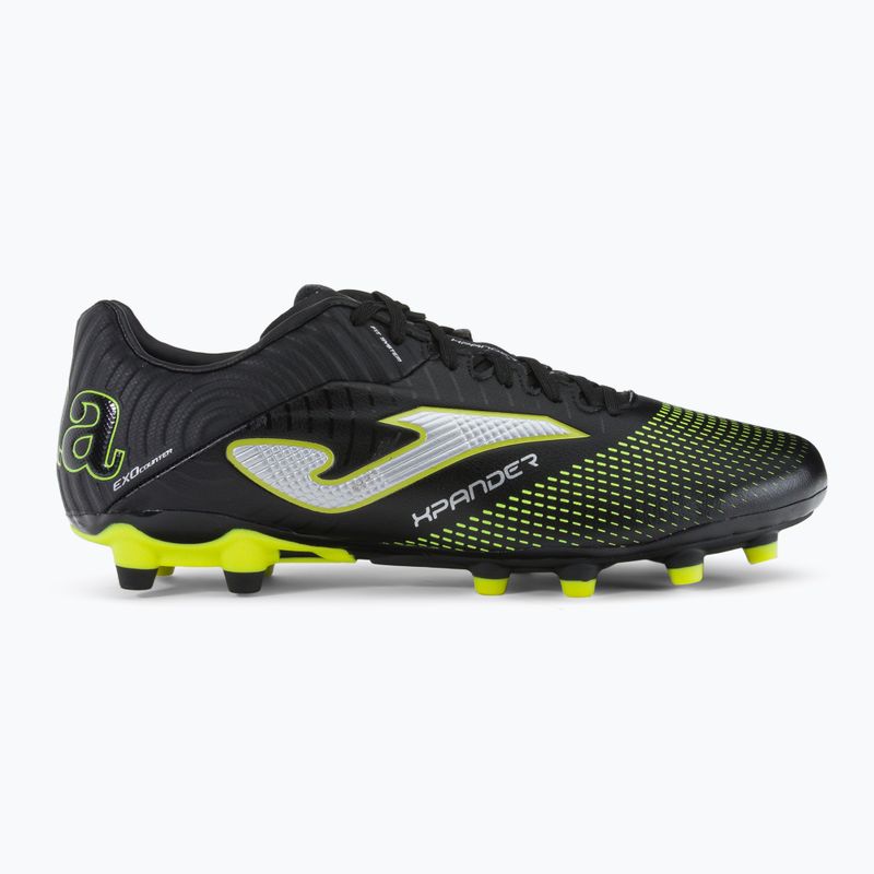 Joma men's football boots Xpander FG black/lemon fluor 2
