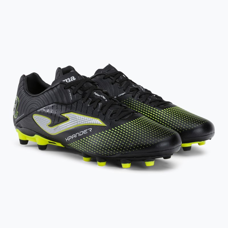 Joma men's football boots Xpander FG black/lemon fluor 4