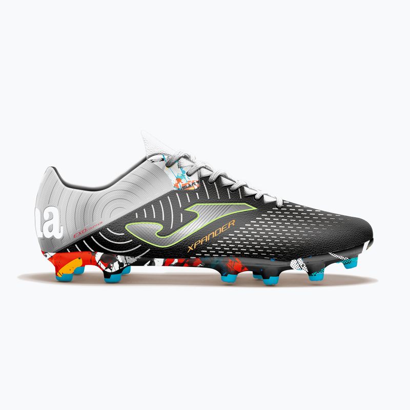 Joma men's football boots Xpander FG black/silver 11